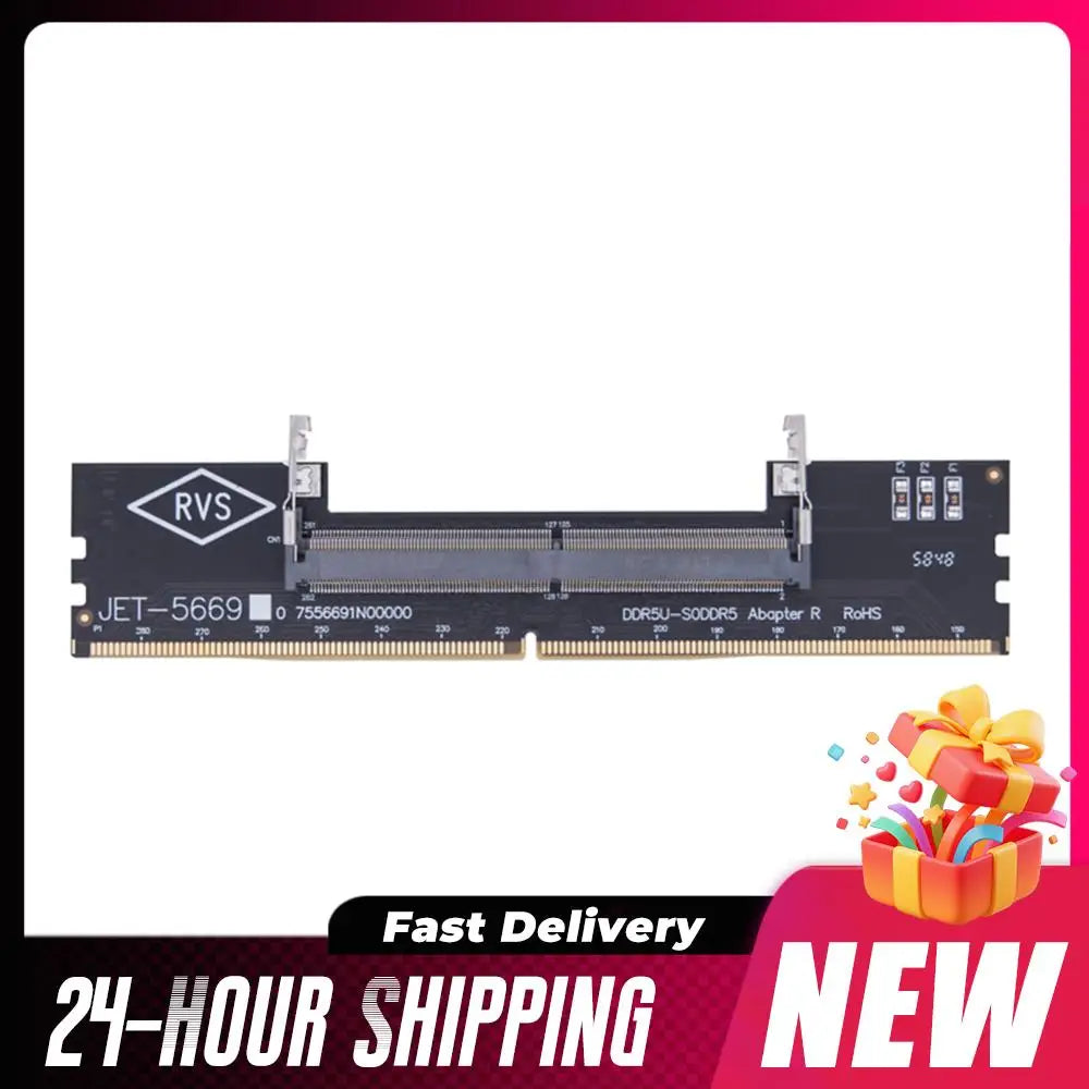 1-5PCS Laptop To Desktop Memory RAM DDR3 DDR4 Memory Adapter Connector Card SO-DIMM To PC DIMM Card DDR3 DDR4 Memory Adapter Sti