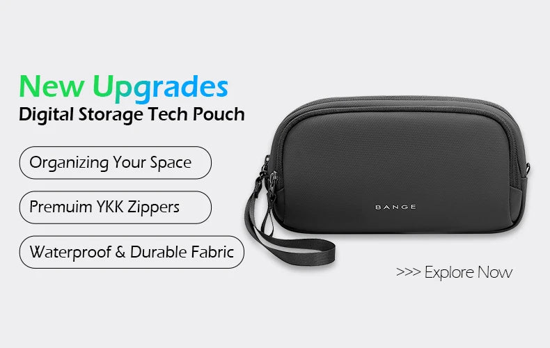 BANGE Aesthetic Men Business Backpack School Expandable USB Bag, Large Capacity 17.3 Laptop Waterproof Fashion Travel Backpack