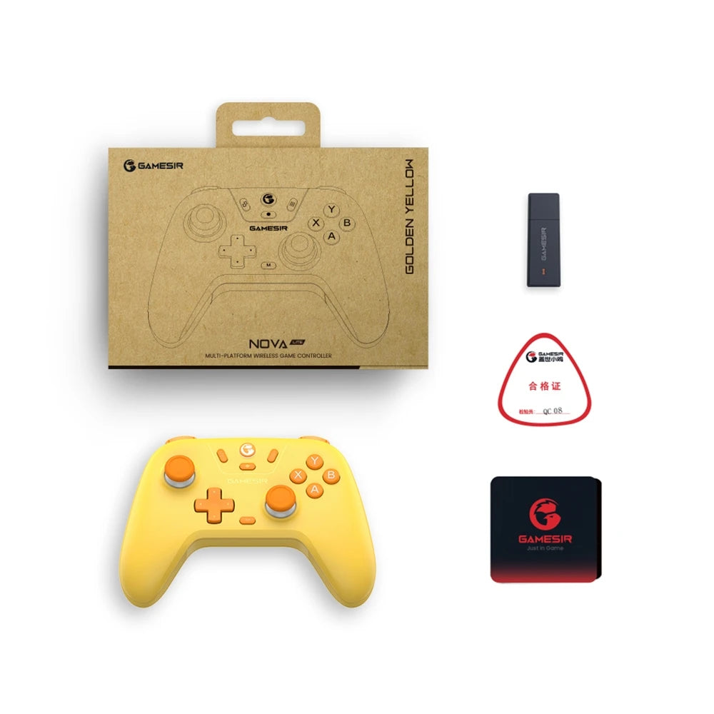 GameSir Nova Lite Wireless Bluetooth Switch Controller Hall Effect Joystick for Nintendo Switch iPhone Android Phone Gamepad