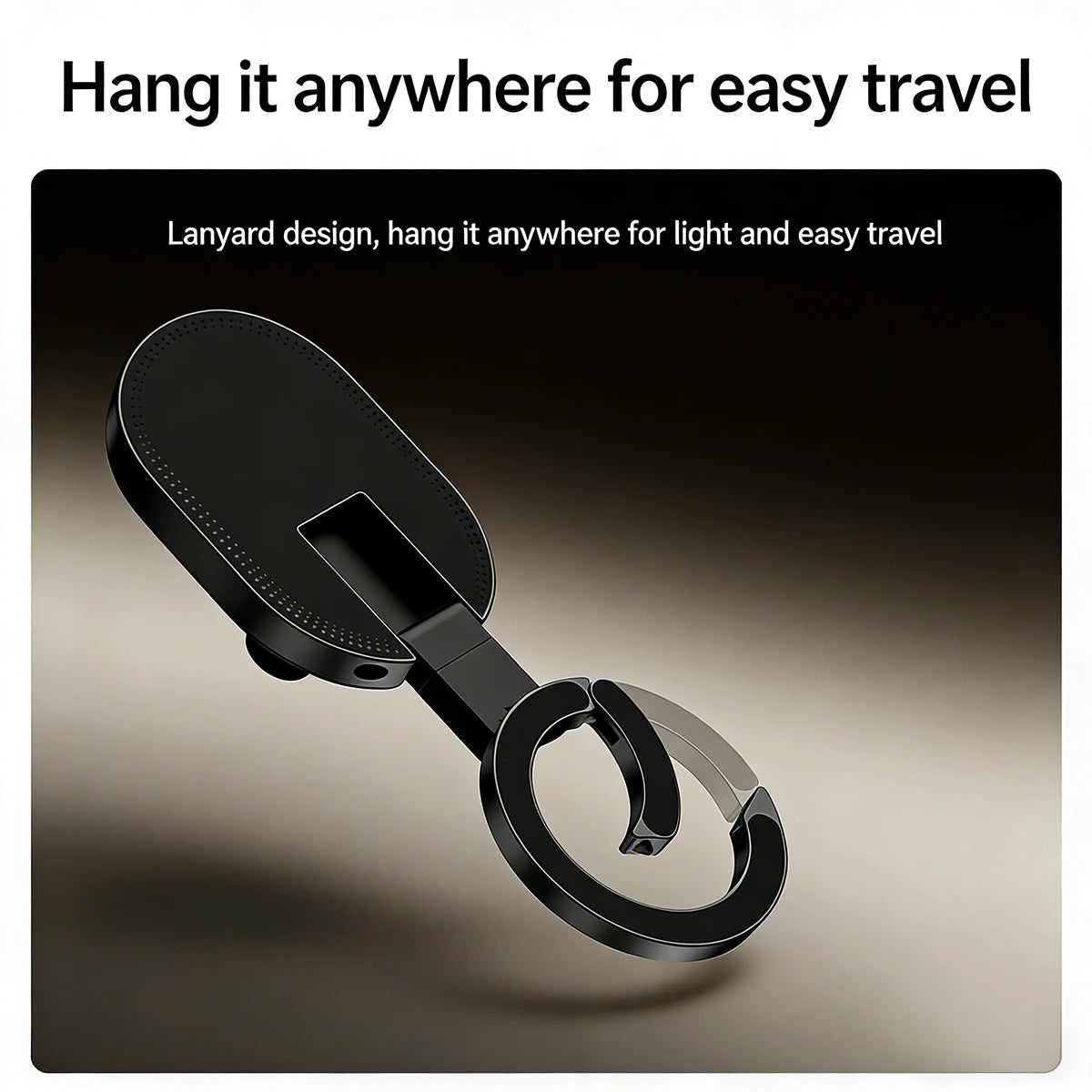 3-in-1 Suction Cup Phone Mount Strong Magnetic Phone Holder Mount with Pull Ring Phone Grip for iPhone/Samsung/Android JR-ZS418
