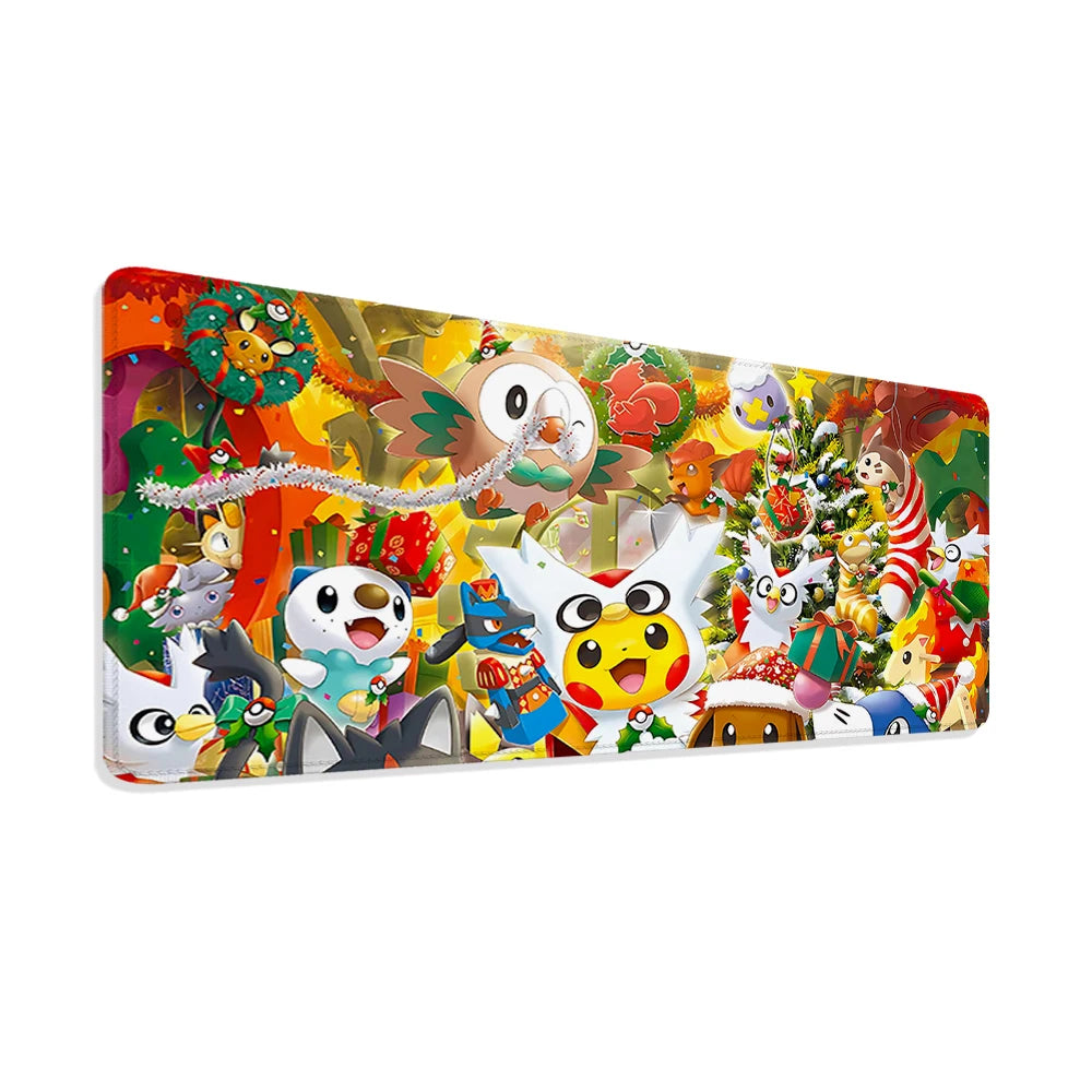 New Pokemons Mouspad Deskmat Kawaii Cute Gaming Mats Pad to Computer Offices Mousepad Gamer Mouse Carpet Mausepad Big Mousepepad
