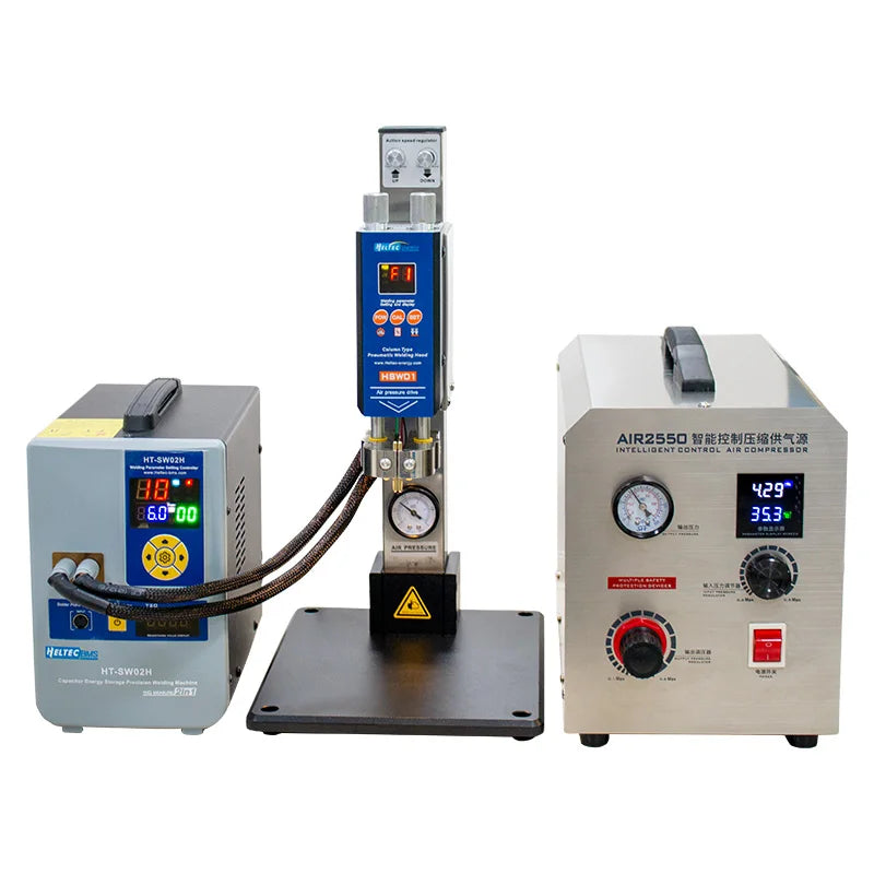 Heltec HT-SW01H/HT-SW02H 21kw/42kw Battery spot welding machine Flat Welding/Butt Welding Optional collocation air compressor