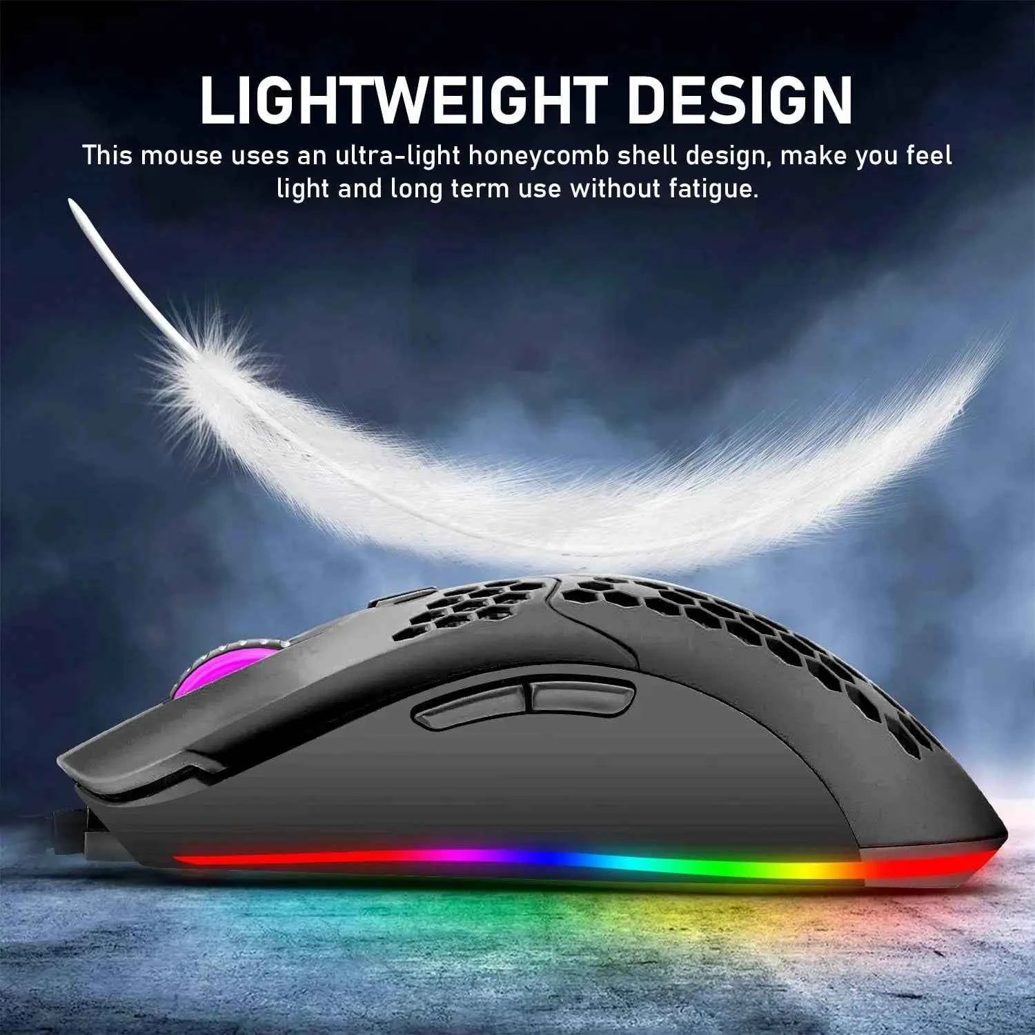MAMBASNAKE x ZIYOU LANG K2 Wired Mechanical Gaming Keyboard Blue Switch Mini 82 Keys Wired Rainbow LED Backlit Keyboard