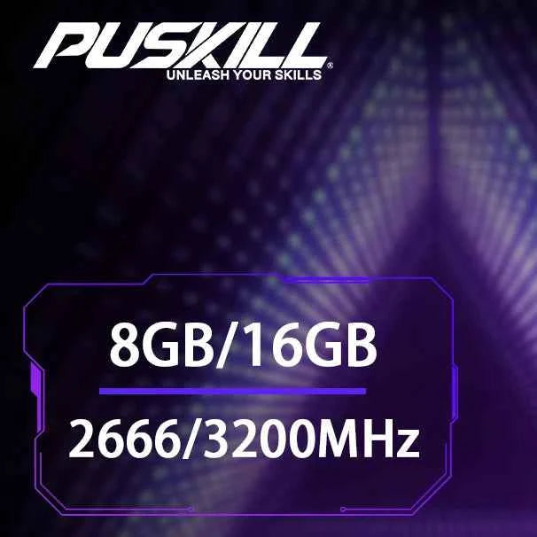 PUSKILL DDR4 Memoria RAM 16GB 8GB 1.2V 3200MHz 2666MHz  260-PIN Notebook SODIMM Laptop Memory