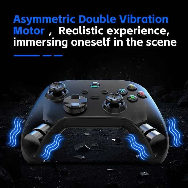 G6 wireless  mobile game controller with Hall trigger and Hall joystick supporting switch/pc/android/IOS