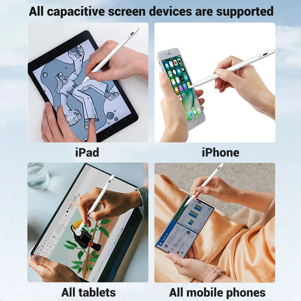 Universal Stylus Pen For Tablet Touch Pen Cover for iPad Pencil Huawei Lenovo Samsung Xiaomi Redmi Honor Oppo Vivo With Box