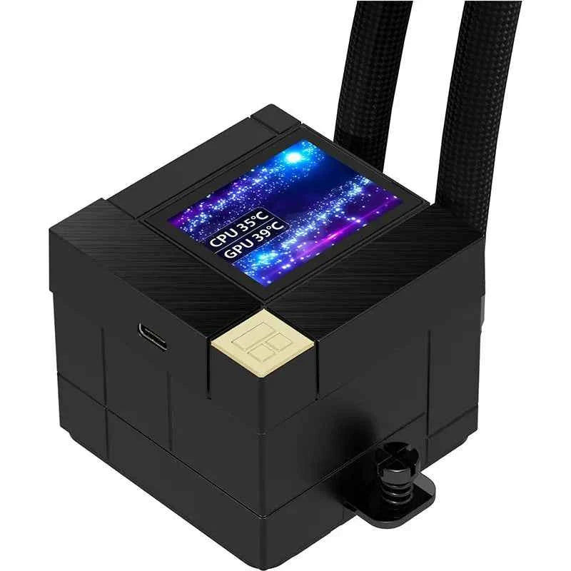 Thermalright CORE MATRIX VISION ARGB All-in-one water cold radiator, 2 inches Magnetic rotatable cold head