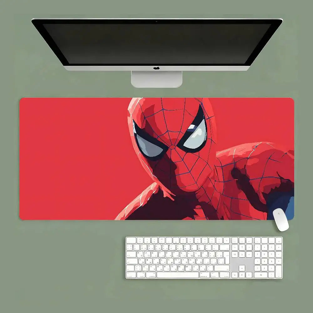 S-Spiders-Mans Mouse Pad Computer Mat Deskpad Laptop Keyboard Mat Office Large Landscape Mousepad