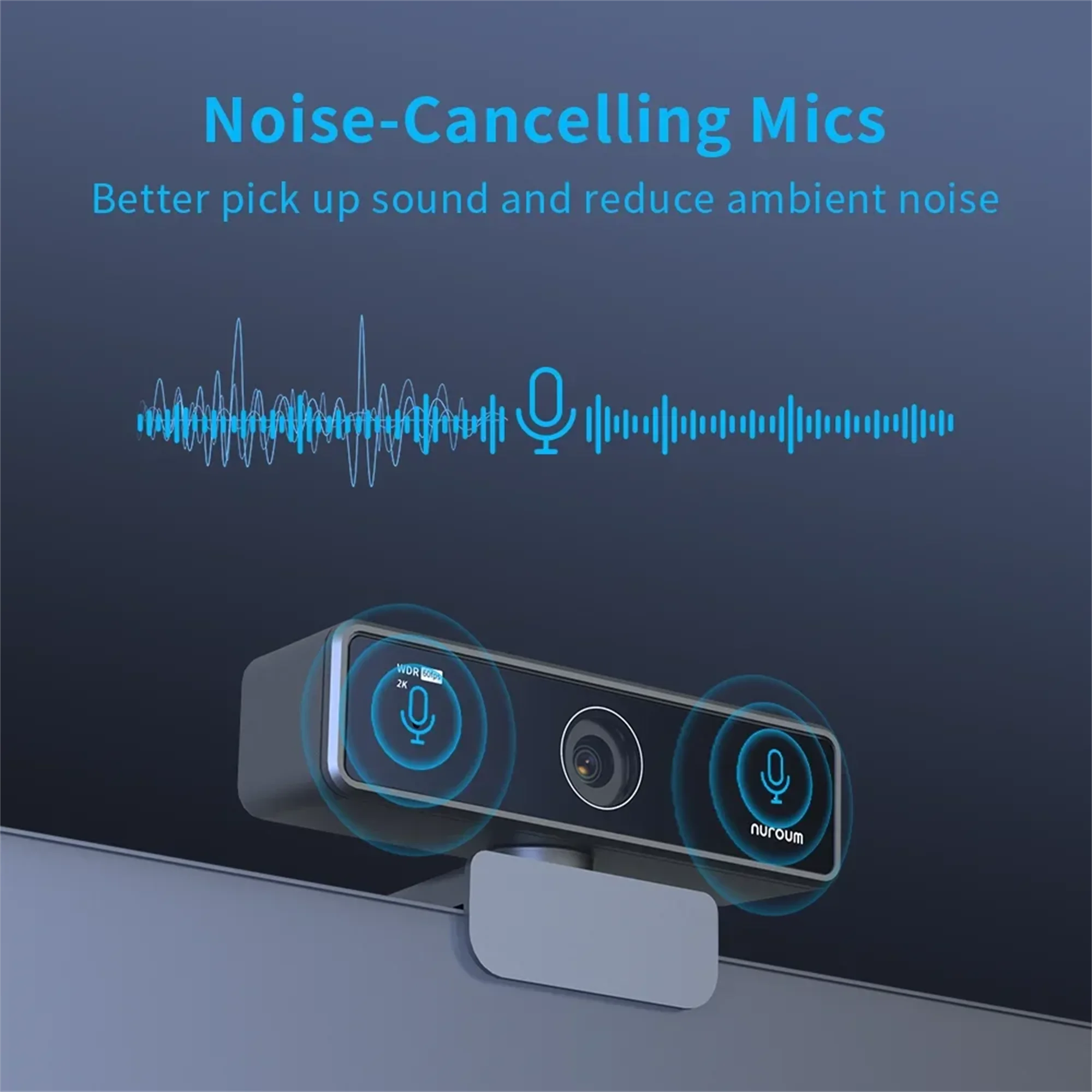 Nuroum V11 High Quality 1080p 60fps Full Hd Plug And Play Computer Usb Web Camera Mini Webcam 2K For Pc Laptop With Microphone - WinSupport Tech