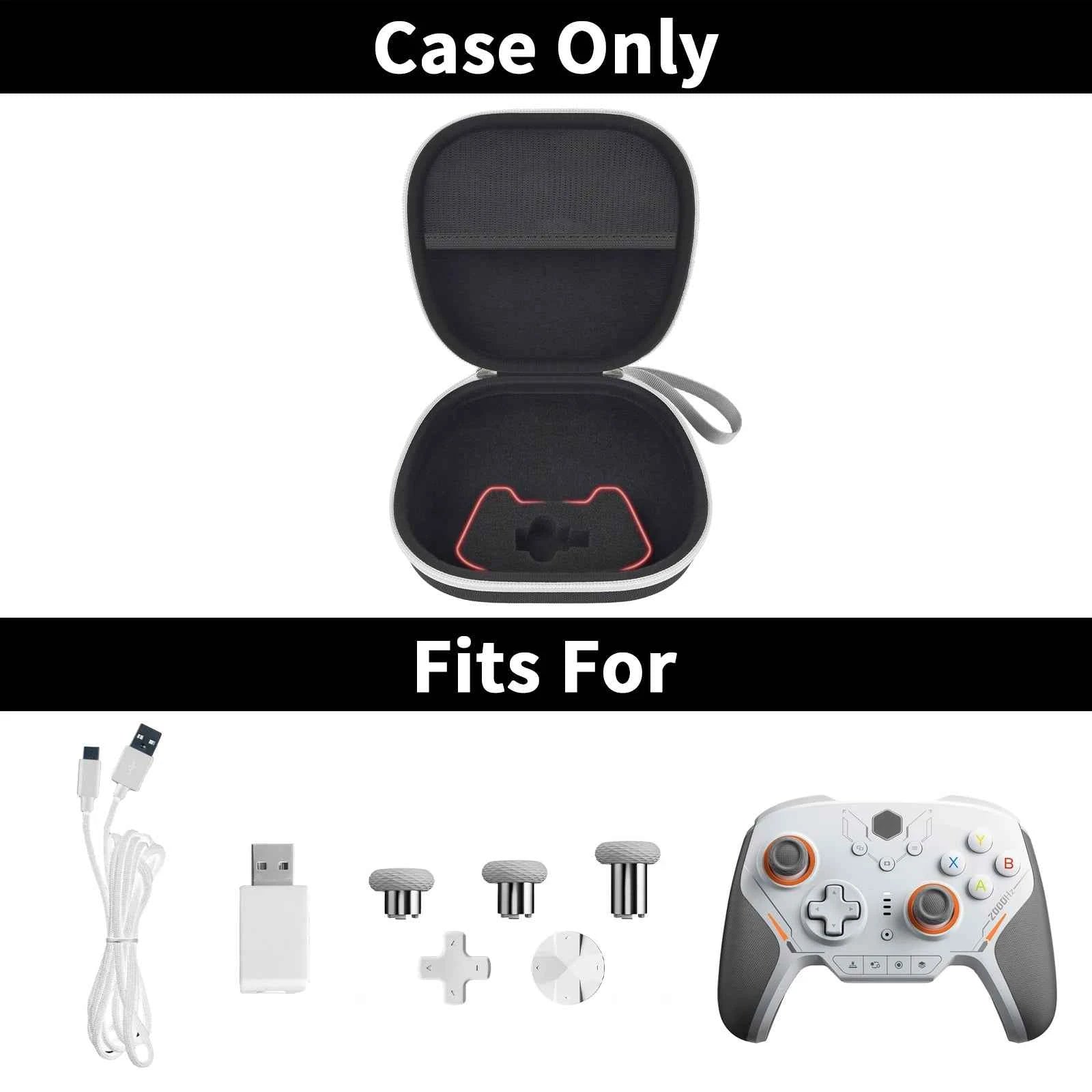 Controller Storage Bag Compatible with BIGBIG WON BLITZ2 TMR PC Gamepad/ Blitz2 Controller Gaming/ Joystick (Bag Only)