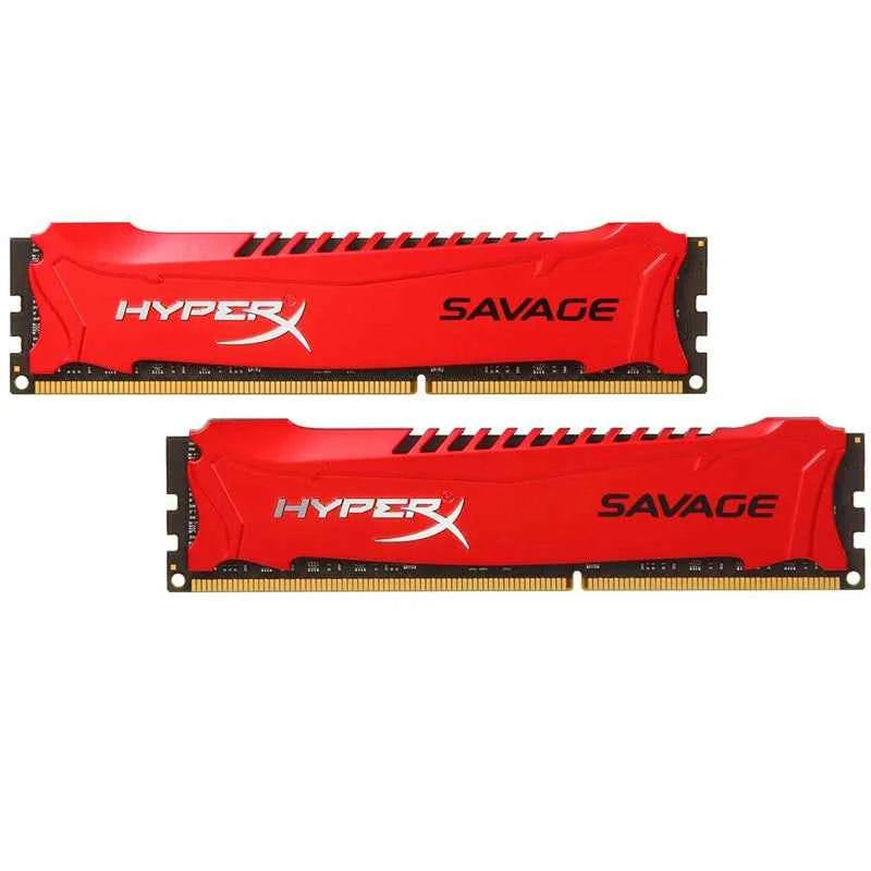 HyperX Savage Memory RAM DDR3 4G 8G 1333MHz 1600MHz 1866MHz 2133MHz 2400MHz 1.5V PC3-10600 12800 14900 240Pin DIMM for Desktop
