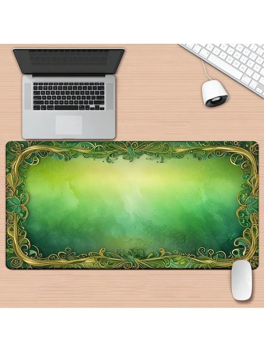 XXL Desk Mat HD Printed Non-Slip Washable Mousepad Soft Rubber Surface For Gaming Office