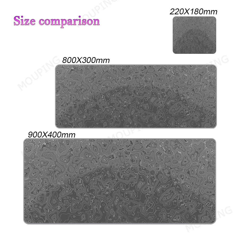Black Deskmat Carpet Desk Accessories Laptop Gamer Mause Pad White Mouse Pad Large Mousepad 900x400 Office Tables mouse mats