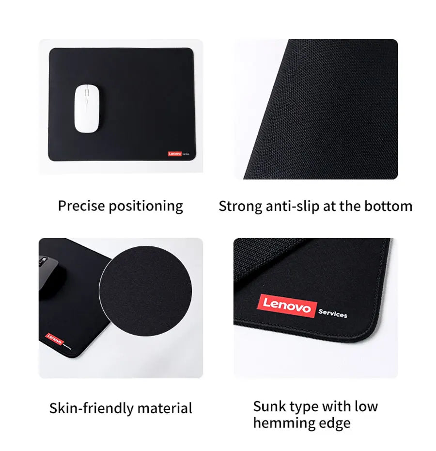 Lenovo E-Sports Gaming Extra-Thick Gaming Mouse Pad Portable Office Keyboard Desk Protector Computer Stain-Resistant Desk Pad