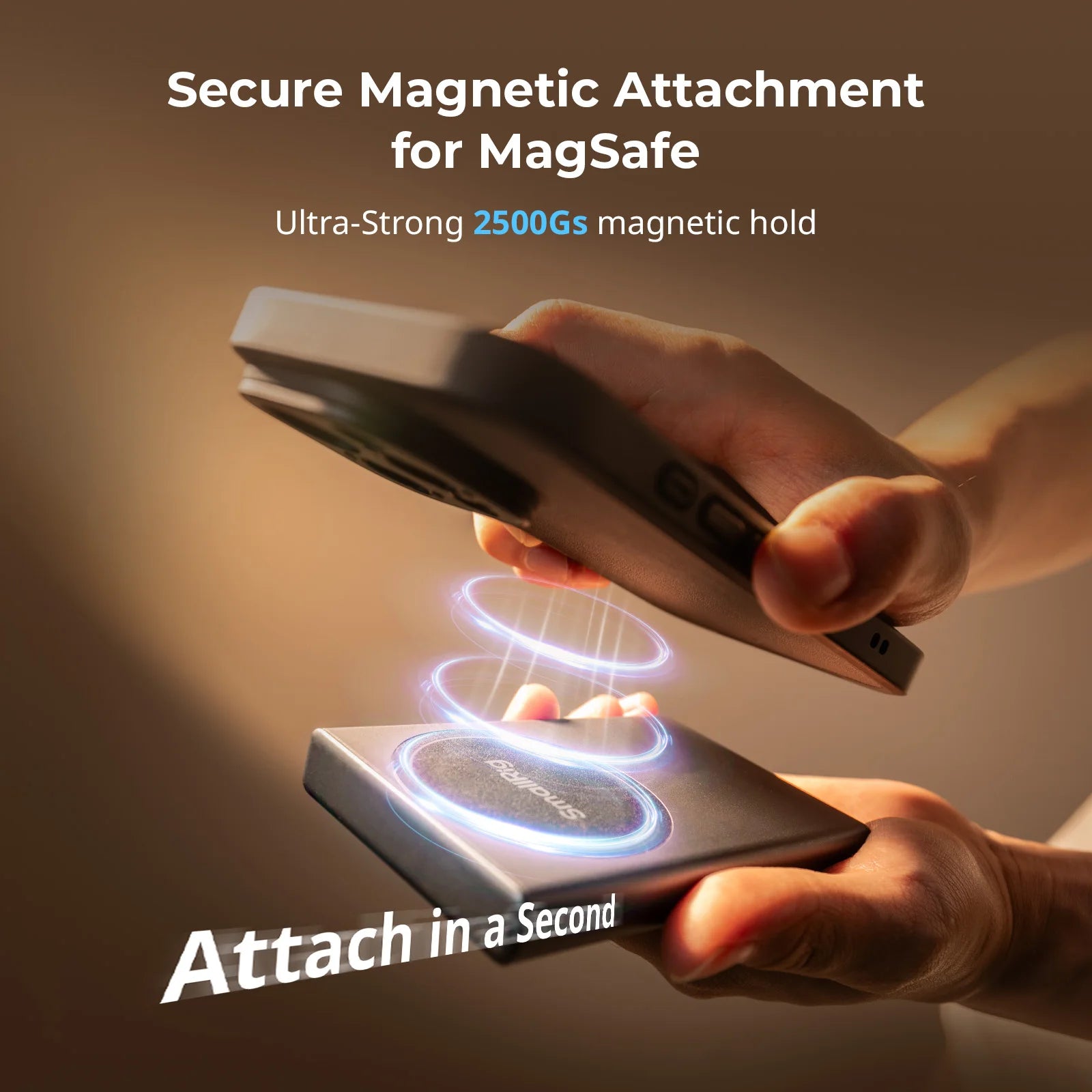 SmallRig Smartphone Wireless Magnetic Selfie Monitor Screen for iPhone for Huawei for Smartphone Rear Camera Selfie Vlog 4850