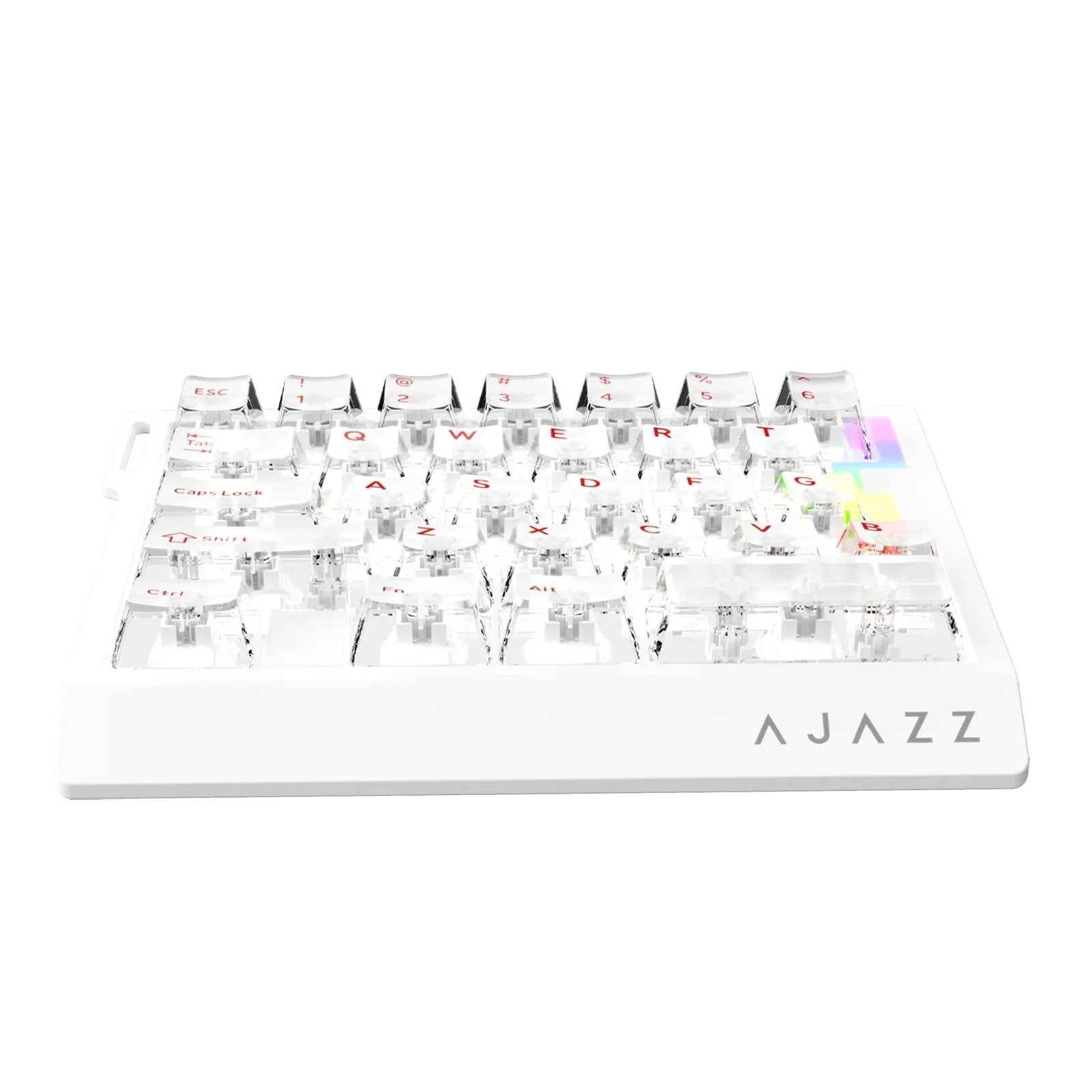 AK029 Wired Gaming Keyboard, 20 RGB Modes, 29 Keys, Hot-Swappable, Aluminum Panel