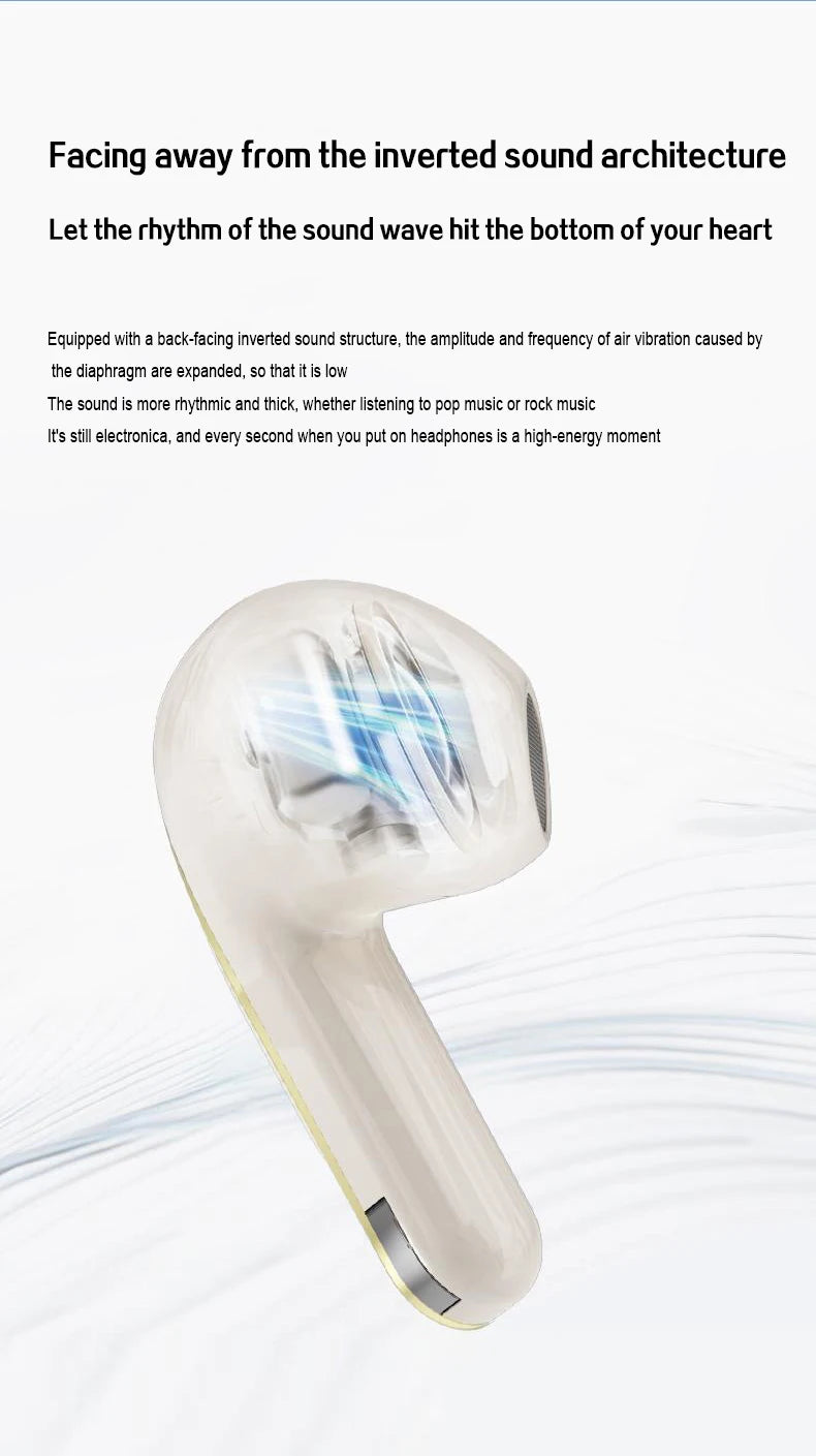 For xiaomi Lenovo Bluetooth Headphone Wireless Headset Quality HiFi Stereo Earphone ENC-calling Noise Reduction Earbuds