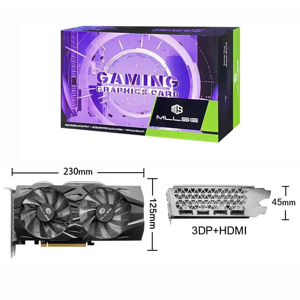 MLLSE RTX 2060 Super 8GB Graphics Card GDDR6 256 Bit PCI-E 3.0×16 8Pin NVIDIA GPU Rtx 2060super