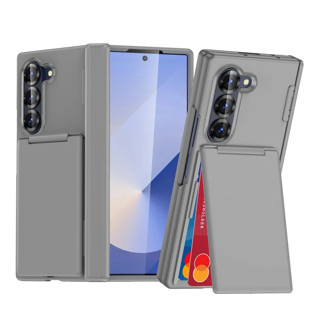 Dopamine Candy Color Matte Phone Case for Samsung Galaxy Z Flip 7 FE 6 5 Flip 4 3 5G Hinge Protective Hard Back Cover