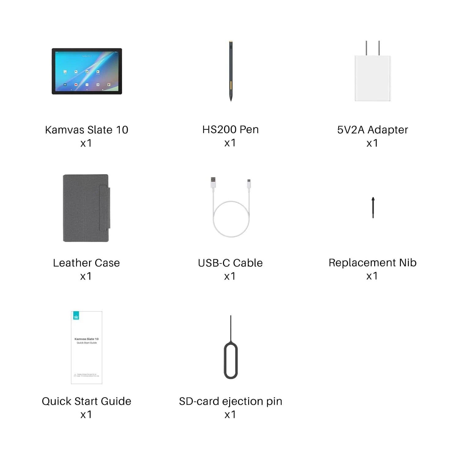 Huion Tablet Kamvas Slate 10/11/13 Android 14 Note Pad Portable Graphics Tablet 10-13 Inch, Bluetooth WIFI Wireless Connection