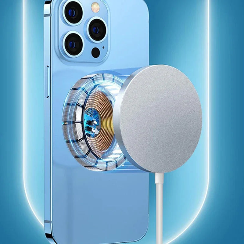 30W Magnetic Chargers Type C Fast Wireless Charger Pad Stand For Magsafe IPhone 17 16 15 14 13 12 Pro Max PD Phone Charging Dock