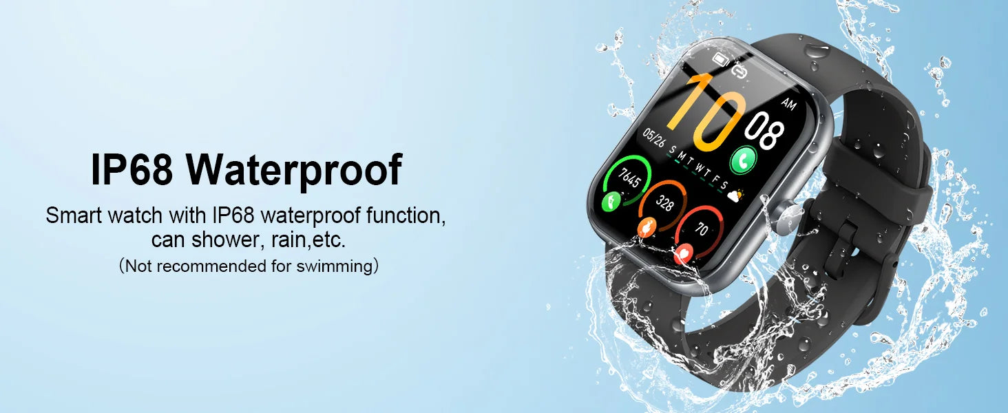 Smart Watch(Answer/Make Calls), 1.96