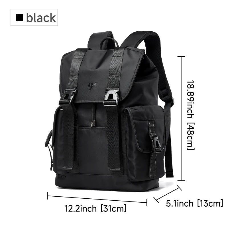 Large Capacity Laptop Backpack Travel Business Men Backpack  Oxford Waterproof With Anti-Theft Zipper Bag Fit Explorer Hiking