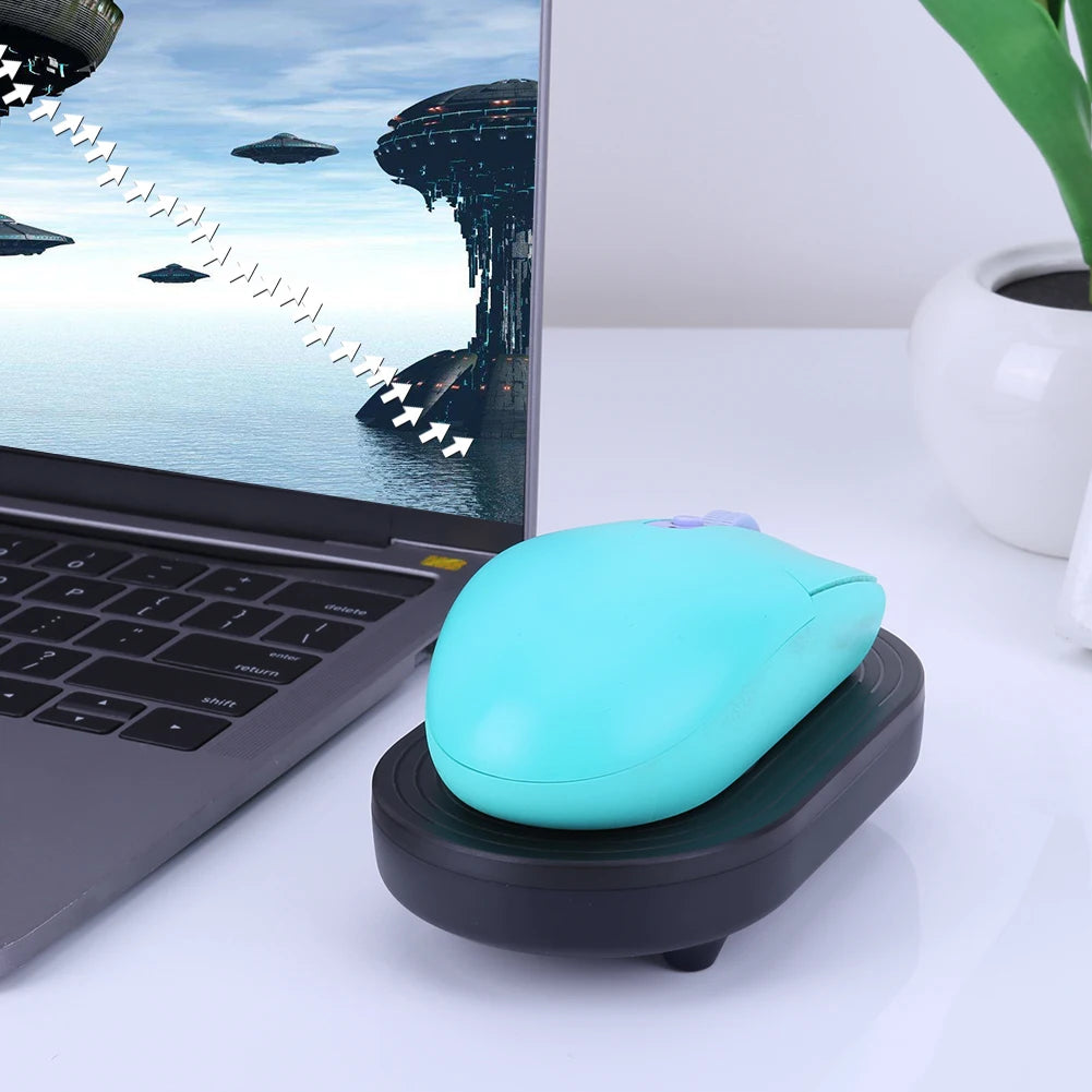 Mouse Jiggler Undetectable Mouse Mover Virtual Automatic Move Wiggle Shaker Simulator with ON/OFF Switch for Computer Awakening