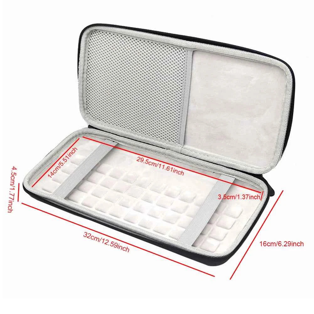EVA Hard Case Illuminated Keyboard Protective Storage Bag Carry Case for Logitech MX Keys Mini Keyboard