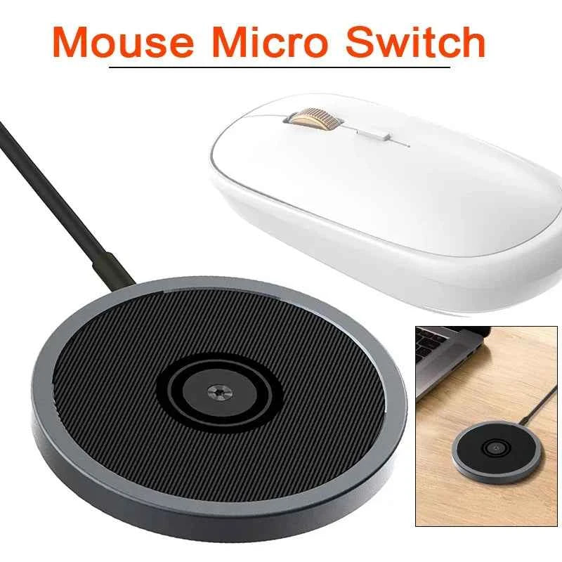 Laptop Screen Anti-Sleep Mouse Jiggler Undetectable Automatic Running Mouse Mover Portable with Timer Mouse Wiggler