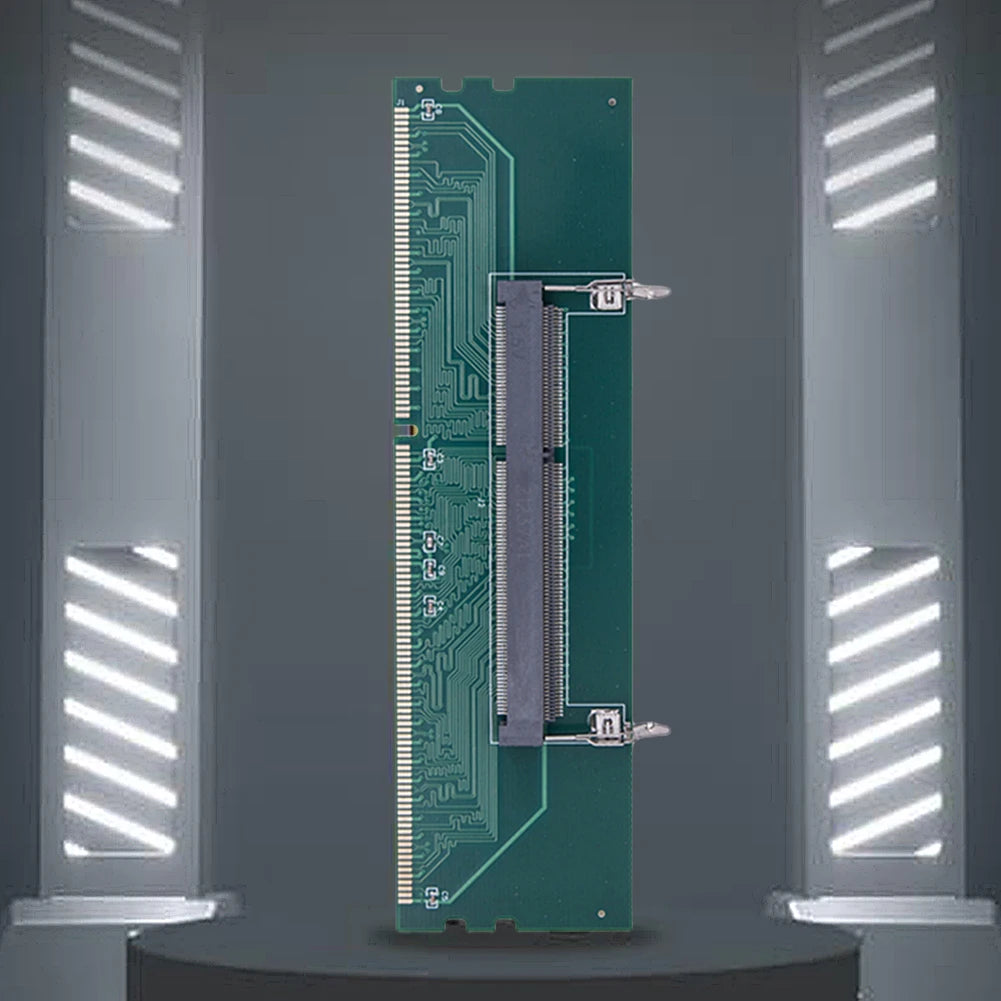 Laptop to Desktop Memory Adapter Card – SO-DIMM to PC DIMM