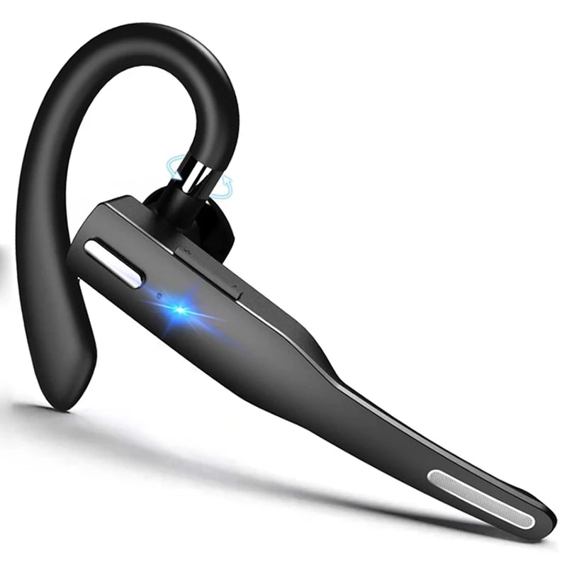 YYK525 Business Headset, Over Ear Earphones with Mic, Bluetooth5.1 Over Ear Headset, 180° RotatingHD Call Quality And Microphone
