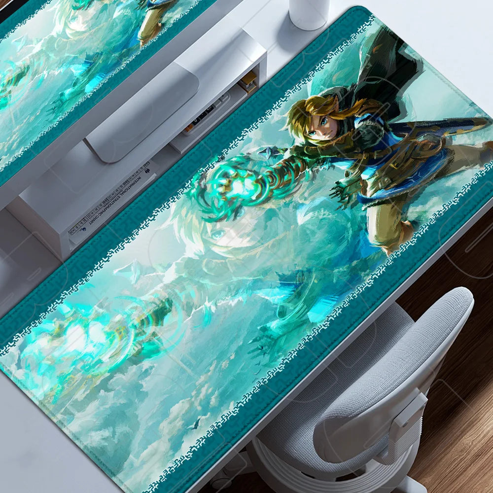 XXL HD Printing Zeldas of Legends Mouse Pad Maximum size 600x1200mm Keyboard Mousepad large Desk Mat PC Gamer Carpet Table pads