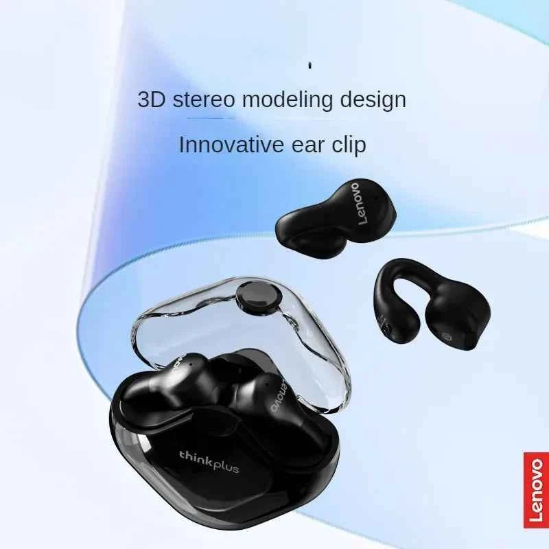 Lenovo XT61 Bluetooth 5.3 Earphones With Noise Reduction Earbuds Sports Gaming Touch Control Earhooks Waterproof HeadsetS