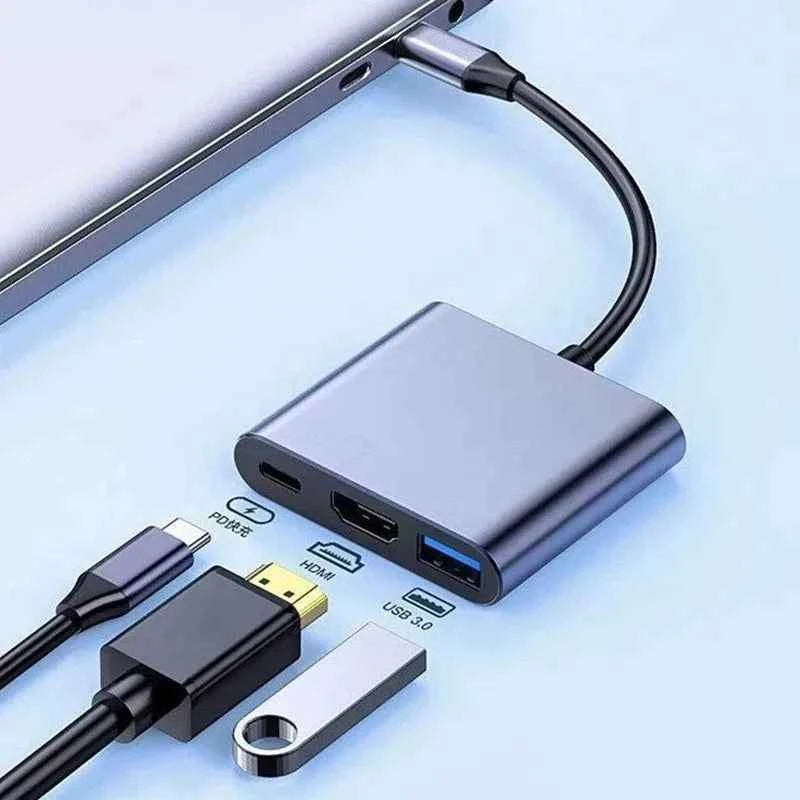 11 in 1 Usb Hub USB C To HDMI-compatible Splitter HUB Type-c To HDMI-compatible USB3.0 Docking Station for Macbook Air Converter