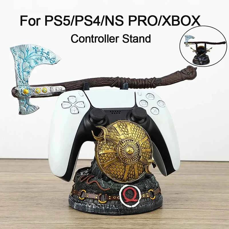 New God Of War Game Controller Creative Stand Unique Gamepad Stand Desktop Decoration Game Accessory