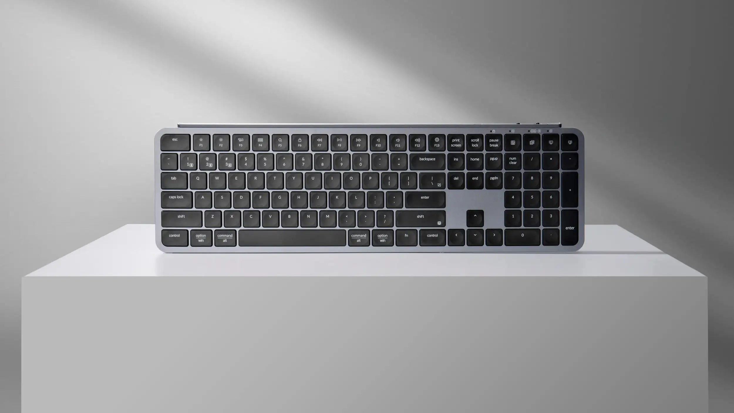 Keychron B6 Pro ZMK Ultra-Slim Wireless Keyboard Full Size Portable Lightweight 2.4GHz & Bluetooth Connections