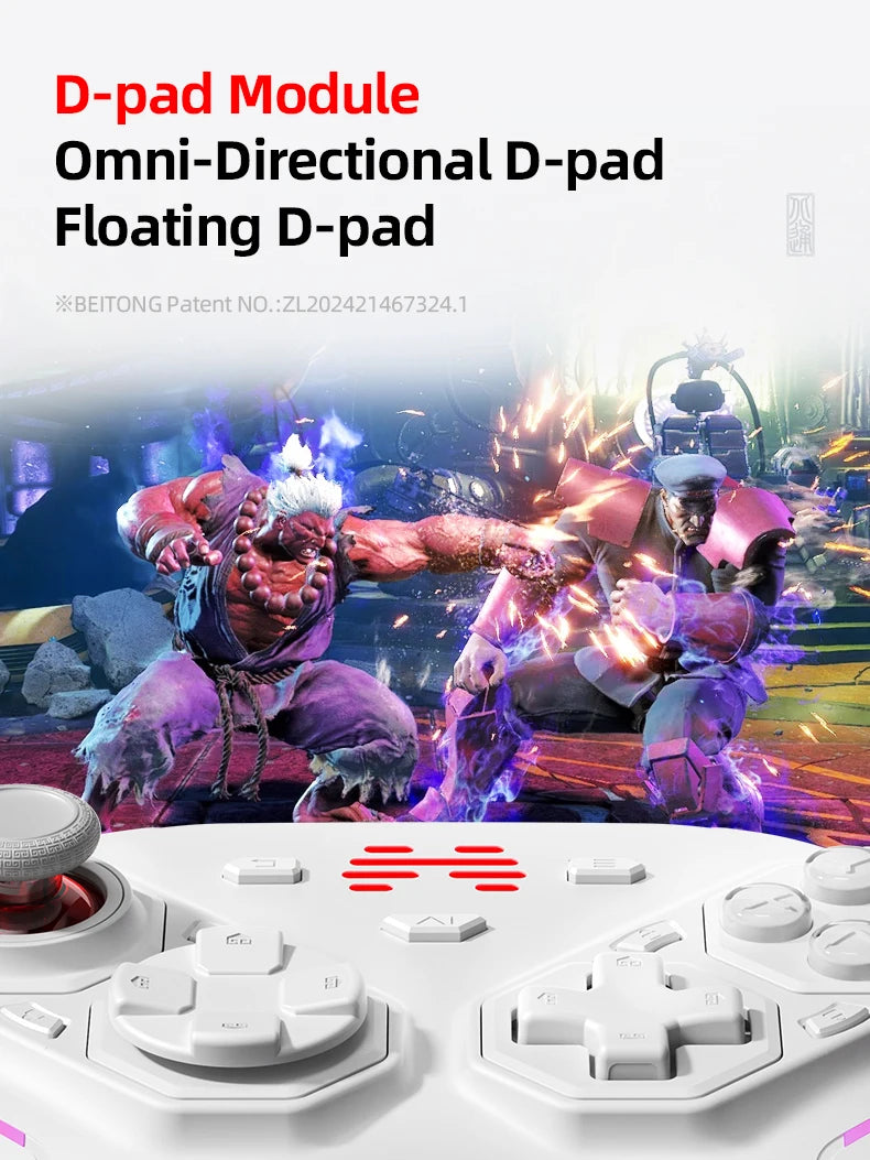 BEITONG PanGu Custom Modular Game Controller Wireless Gamepad Customizable Gaming Controller for PC/NS2/Mobile/Steam