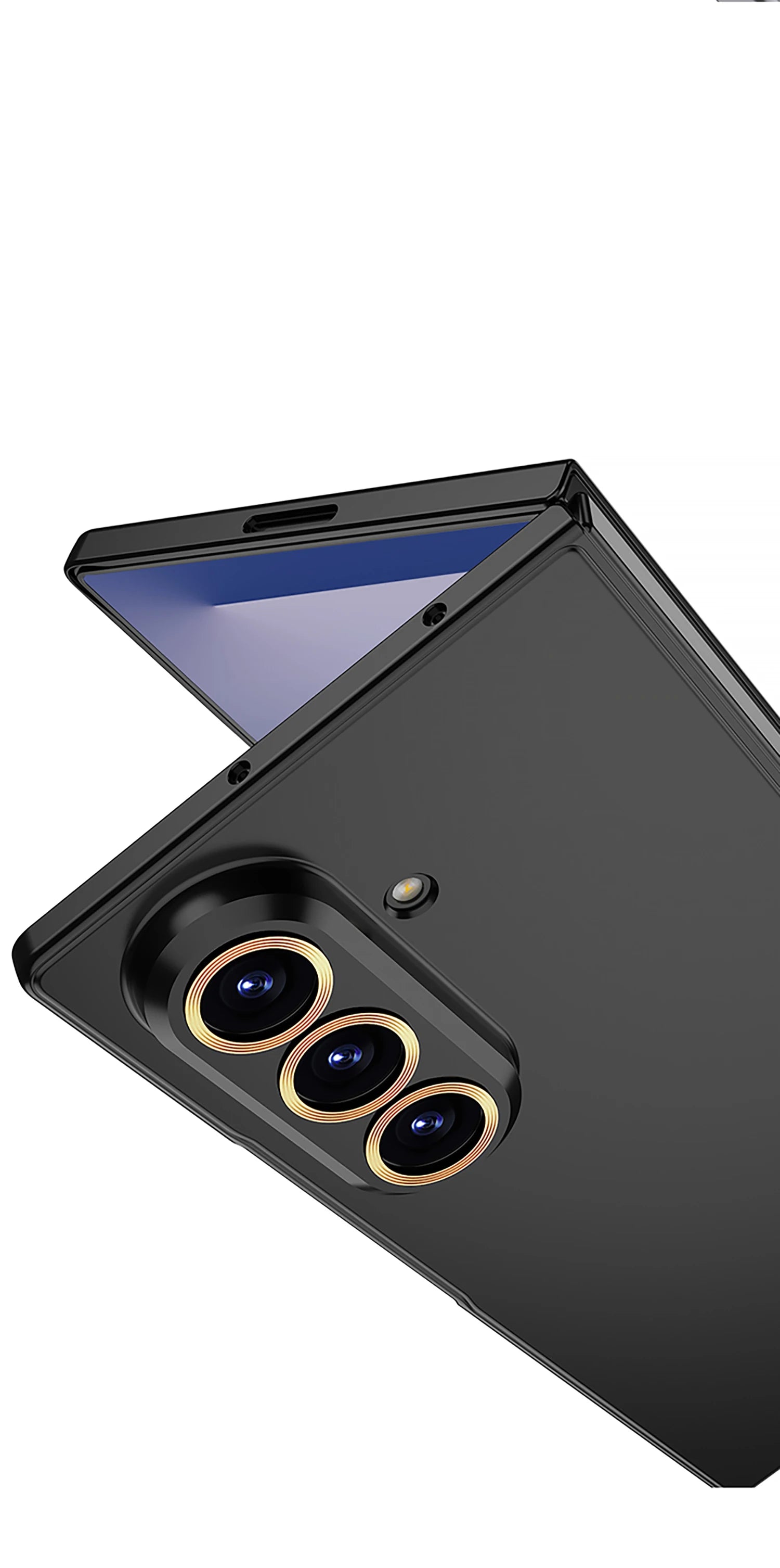 Luxury Fashionable Ultra-thin Phone Case For Samsung Galaxy Z Fold 7 6 5G With Screen Glass Protect Film Matte Protector Cover