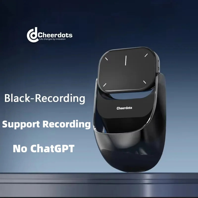 Cheerdots 2 Wireless Controll ChatGpt Detachable Air Mouse Wireless Touchpad All-in-one Pocket AI Recording Enabled Mouse Office