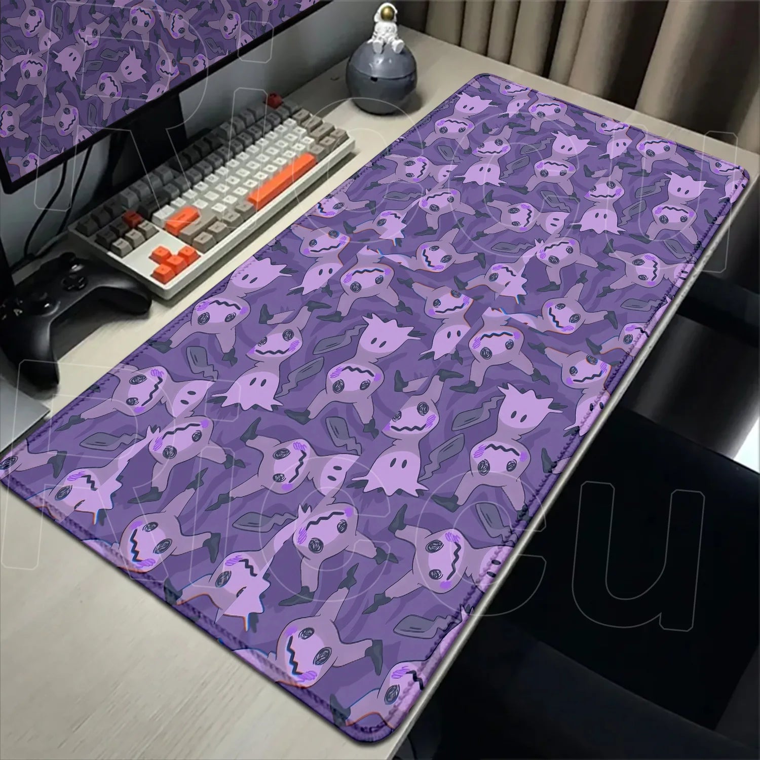 HD Rubber Non-slip Mouse Pads Gaming P-Pokemons Mimikyu Mousepad Mouse Pad Kawaii Large Gamer XXL Pc Keyboard Desk Mouse Mat Rug