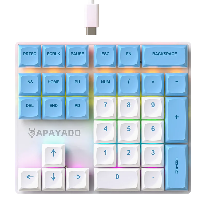 APAYADO STORNED K33 Mini Numeric Mechanical Keyboard