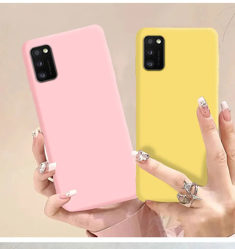 Liquid Soft Silicone TPU Case For Samsung Galaxy S20 S21 S22 S23 Plus Note 20 Ultra S21 FE 5G Back Cover Cases