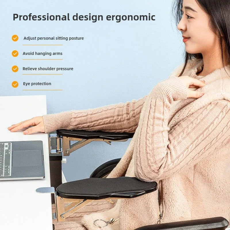 YIYUEQIANLI Foldable Ergonomic Desk Arm Rest Pad