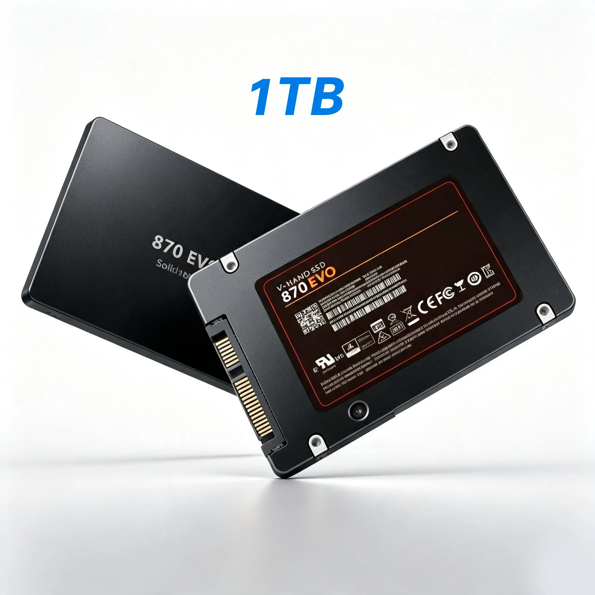 Fast and stable 870 EVO SSD 1TB 2TB 4TB, 2.5-inch SATA3 internal hard drive for laptops, microcomputers, and desktops