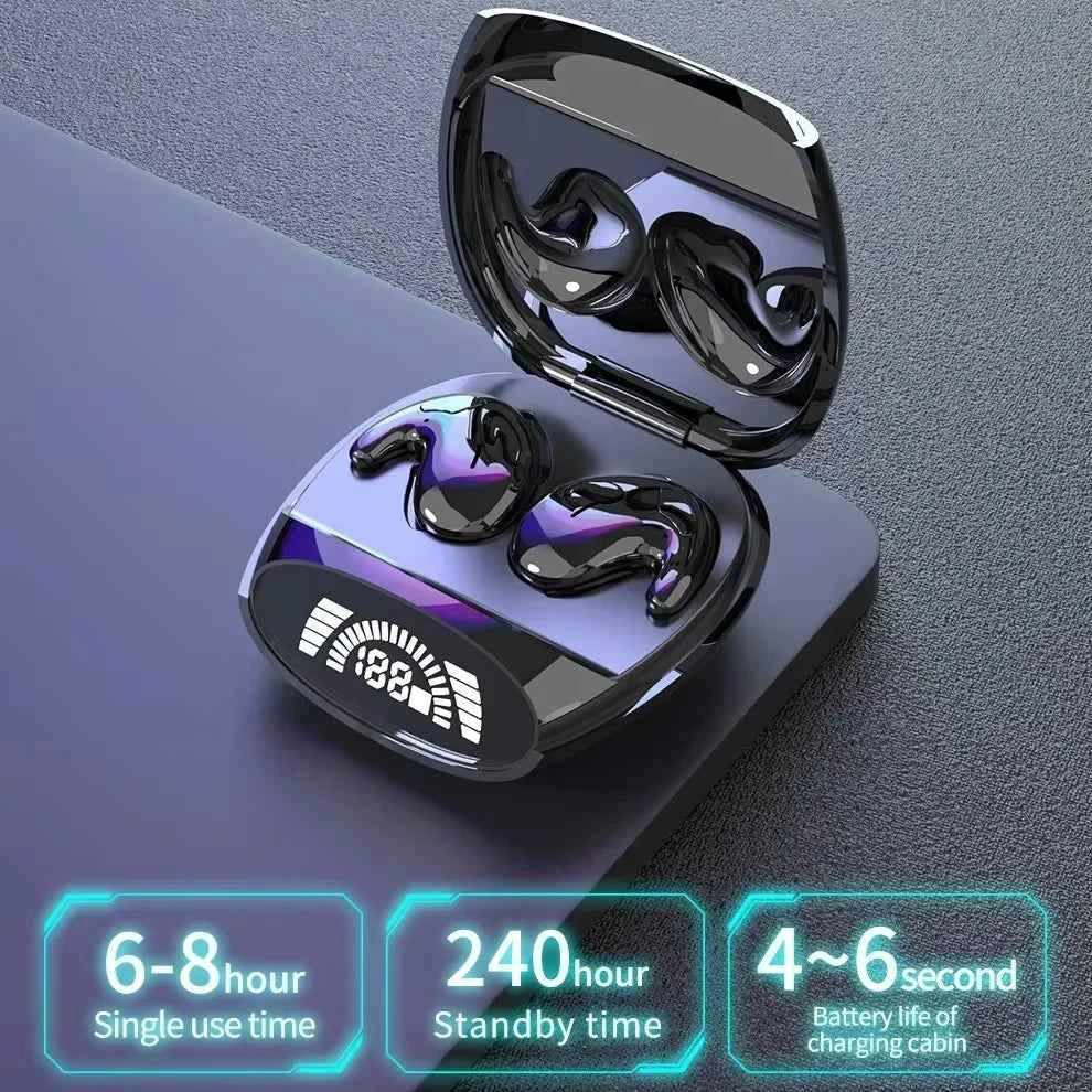 Bluetooth 5.3 AI Translation Earphones Support 135 Language Wireless Headphones Sleep Headsets HiFi Noise Reduction Earbuds
