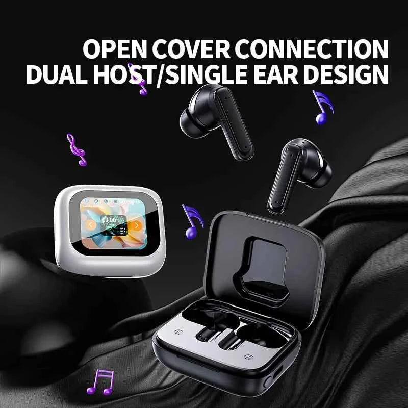 Wireless earbuds E18pro Bluetooth 5.4 Headphones ANC In Ear Gaming Headset Noise Reduction TWS Earphones Touch Control Wit Mic
