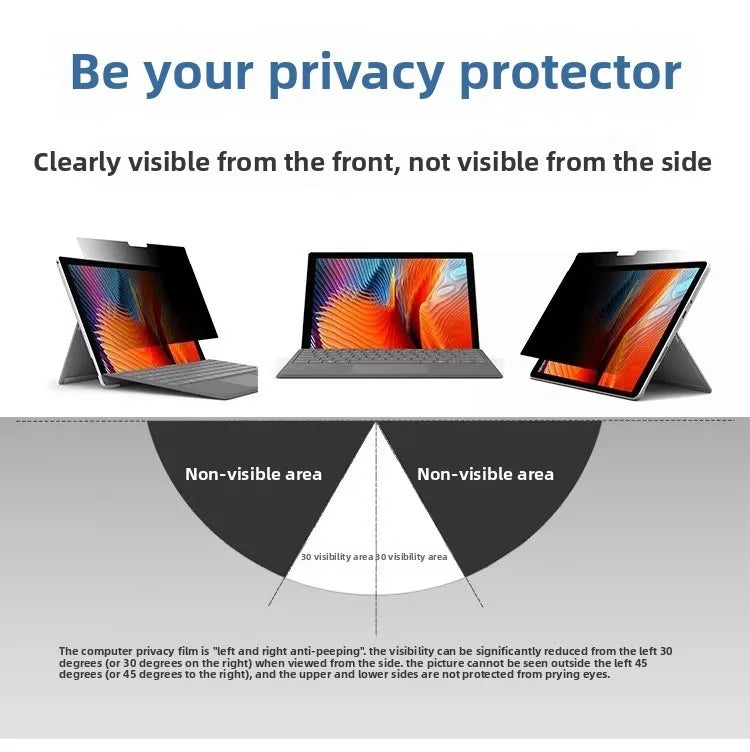 Pro11/10/9/8anti reflective and anti-blue protective film suitable for Laptop7/6/5/4computer anti peep film on Microsoft surface