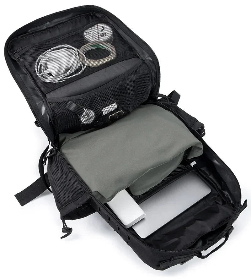25L/45L Men's and Women's Tactical Backpacks , Outdoor Activities, Small School Backpacks with Water Bottle Holder