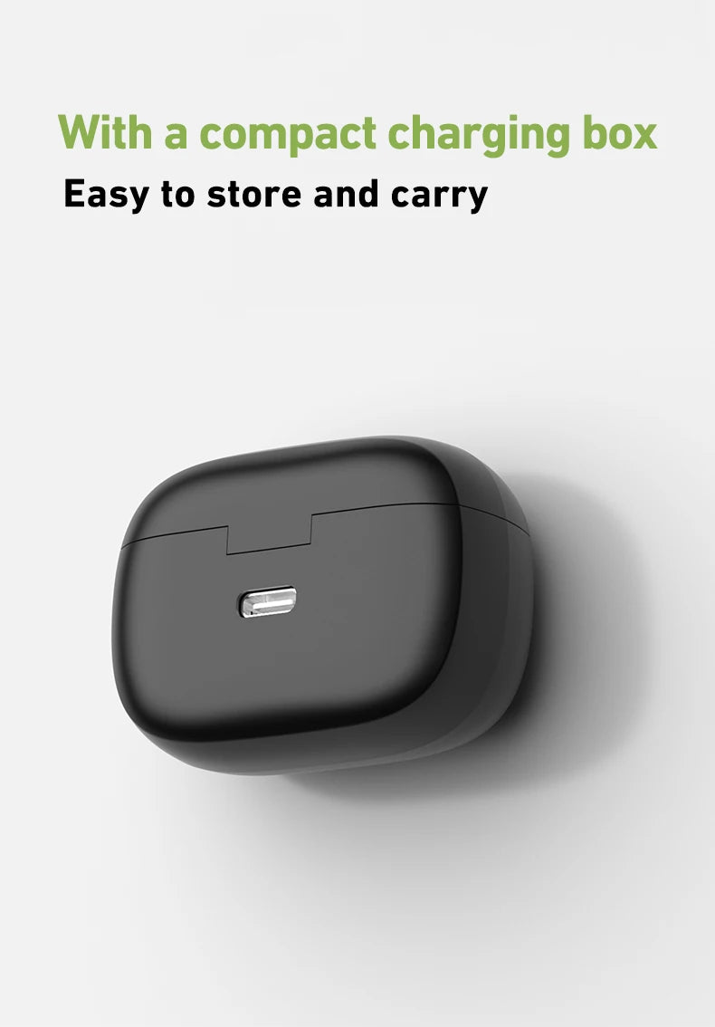 HTC NE51 Bluetooth Earphones TWS Sport Wireless Headphones Long Life with Mic In-Ear Earbuds AI Translator Earbuds